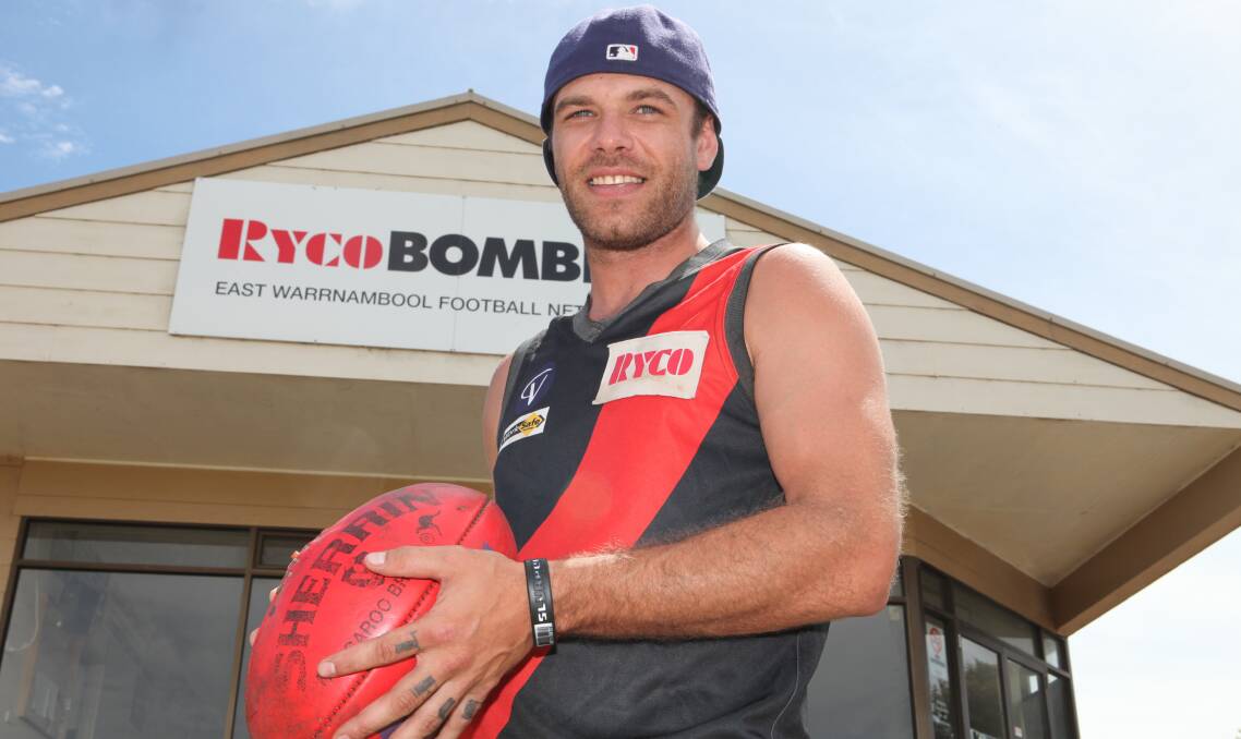 NEW HOME: East Warrnambool recruit Shannon Turner is excited about a new chapter in both his football career and his life. He comes with some strong credentials having played at TAC Cup and VFL level. Picture: Anthony Brady