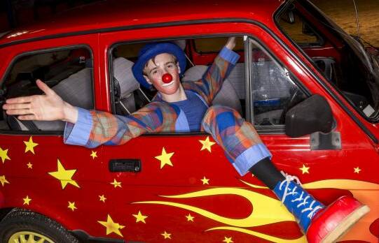 JOKING AROUND: Joe "Jo Jo the Clown" Maynard will be part of the Eroni's Circus that is coming to the Warrnambool Show. It will be the first time it has returned to the show since 2010.
