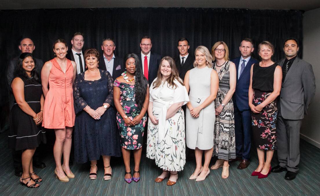 RECOGNISED: The 2017 Leadership Great South Coast graduation class. The graduates, which inlude three from the Moyne Shire, were honoured at a ceremony last Friday in Warrnambool.