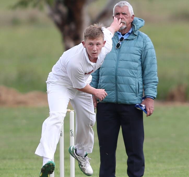 ON LINE: Terang bowler Brandon Bant will be out to help his team defeat Heytesbury Rebels in the battle for second on the South West Cricket Association ladder. 