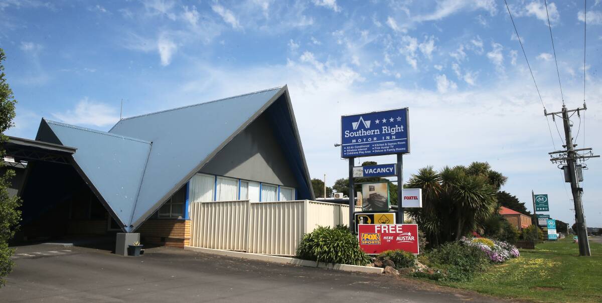 CHANGING: The Southern Right Motor Inn will be replaced with Warrnambool's Nissan and Kia dealership and land in the area will be rezoned from residential to commercial under plans lodged with the city council. Picture: Rob Gunstone