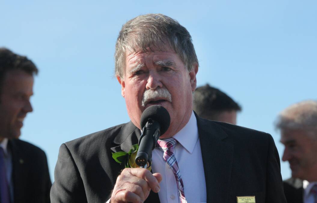 POSITIVE: Warrnambool Racing Club chairman Des Roberts says the Wheelie Waste Grand Annual Steeplechase is the best jumps race in the world. Picture: Vicky Hughson