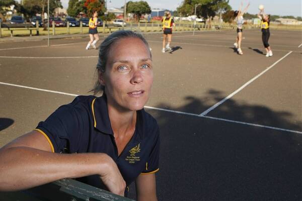 New East Warrnambool netball coach Deanne Jaynes is warming up for the season by co-coaching the WDFNL under 21 state league side.