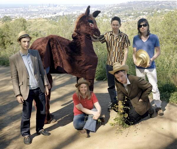 Belle and Sebastian - with their donkey