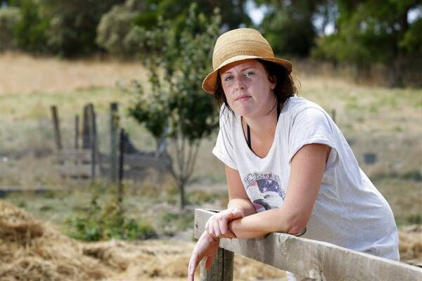 English tourist Jodie Channing, who has worked on Greg Clarke’s duck farm, said earlier this year that she couldn’t believe the noise from the nearby Port Campbell gas plant.