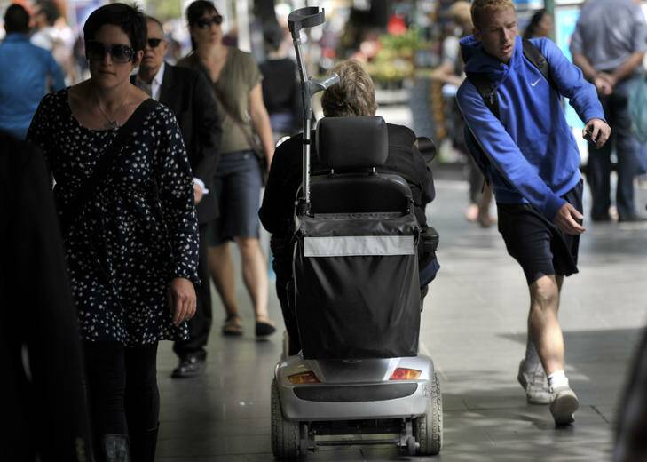 People with disability are more than twice as likely to be in living poverty than other people in our country, says ACOSS's Cassandra Goldie. Photo: Michael Clayton-Jones