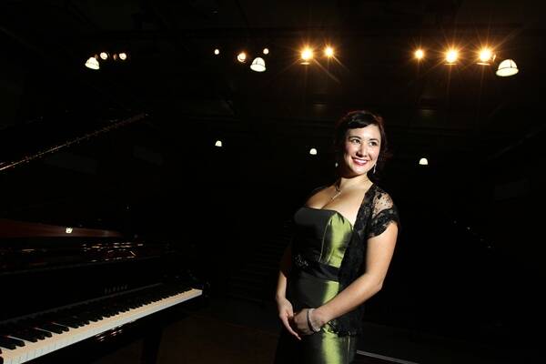 Melbourne opera singer Teresa Duddy was in fine voice yesterday, singing her way to the City of Warrnambool Eisteddfod Aria 2012 title.