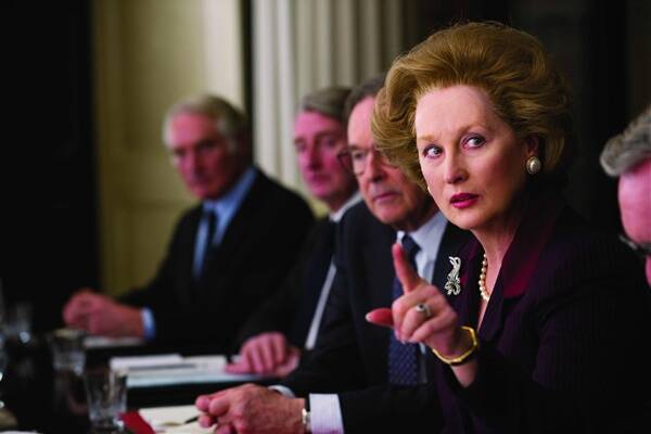 Meryl Streep is magnetic as Margaret Thatcher in  The Iron Lady .