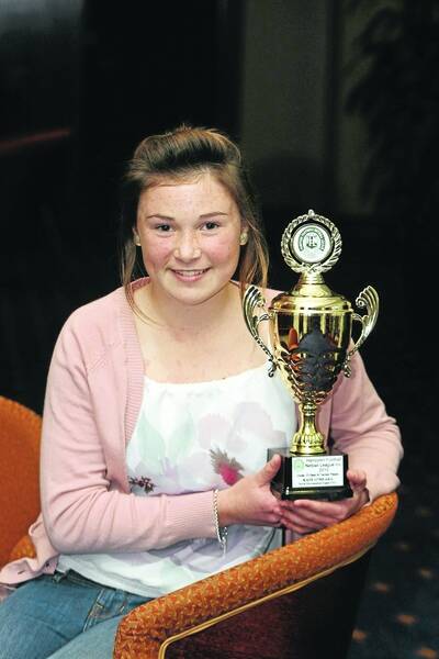 Under 13  champion player Kate O'Meara of North Warrnambool.   100825AM20   Picture: ANGELA MILNE Hampden football netball league.pictured uNetball winner SPECIAL 00000000