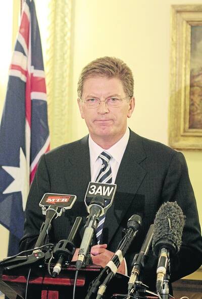 Premier Ted Baillieu: providing a glimmer of hope.