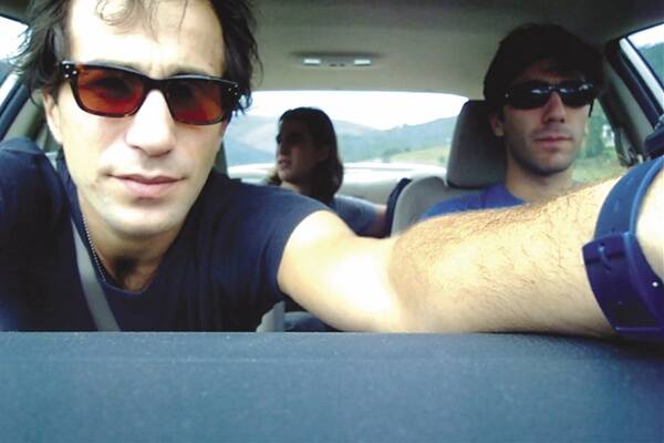 Ariel Schulman, Henry Joost and Yaniv Schulman (left to right) on their way to an amazing discovery in  Catfish .