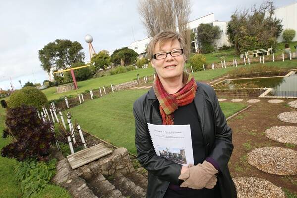 Warrnambool Planning and Heritage Group president Julie Eagles is looking to save the Fletcher Jones site from falling into disrepair.