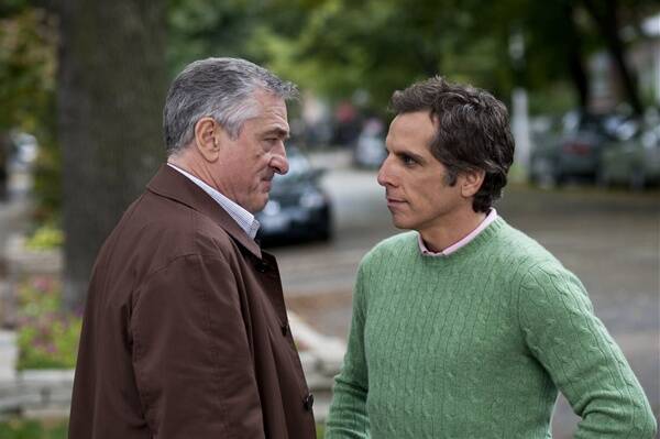 Robert De Niro and Ben Stiller go head-to-head once again in  Little Fockers .