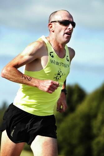 Ten-time Koroit to Warrnambool Half Marathon winner Vin McCarthy. 080102CC64