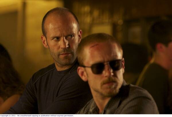 Jason Statham and Ben Foster in  The Mechanic .