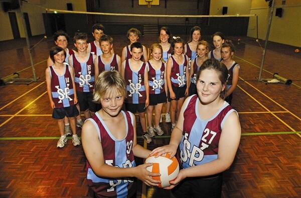 Jackson Cruickshank and Claudia McCutcheon will head to Werribee with the St Pius Primary School volleyball teams.