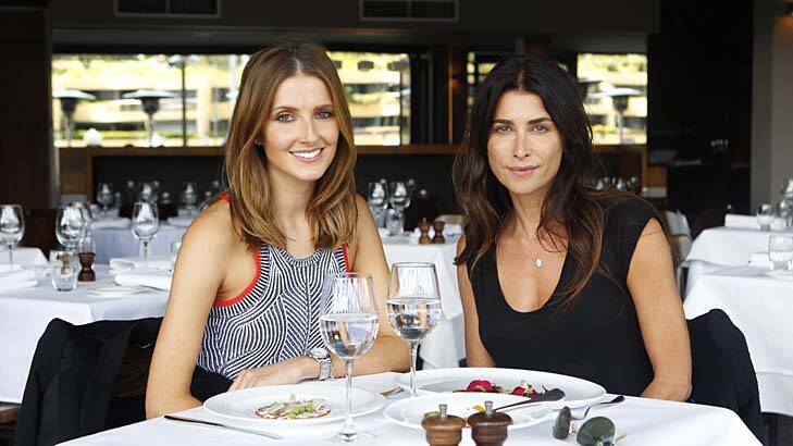New venture ... Kate Waterhouse with Jodhi Meares.
