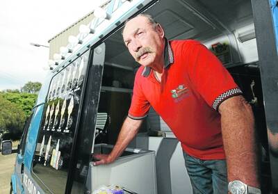 After 32 years, Gerry Billings' days of operating the ice-cream van near the breakwater may be over.