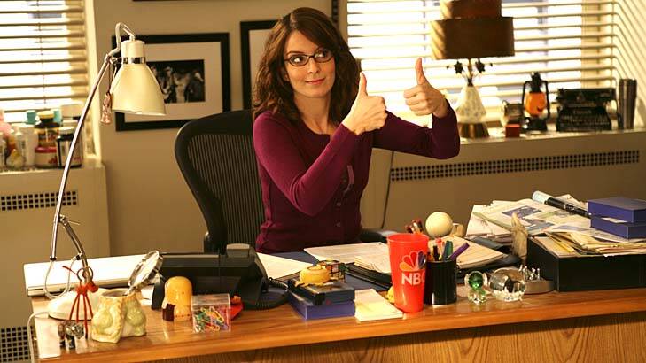 Gifted and talented ... Tina Fey in <em>30 Rock</em>.