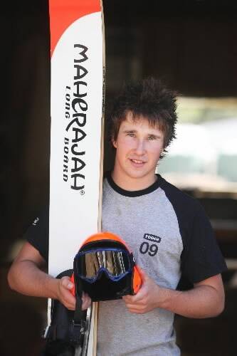 Mason Vaughan has all the gear for the Southern 80 Ski race this weekend. 090206GW05 Picture: GLEN WATSON