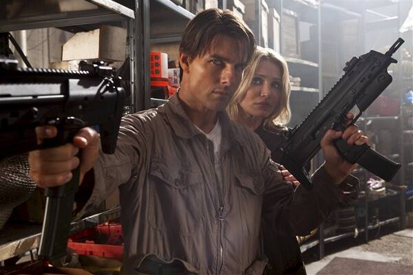 Tom Cruise and Cameron Diaz team-up for the spy fluff of  Knight & Day .
