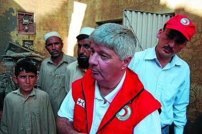 Handby's key role in Pakistan floods
