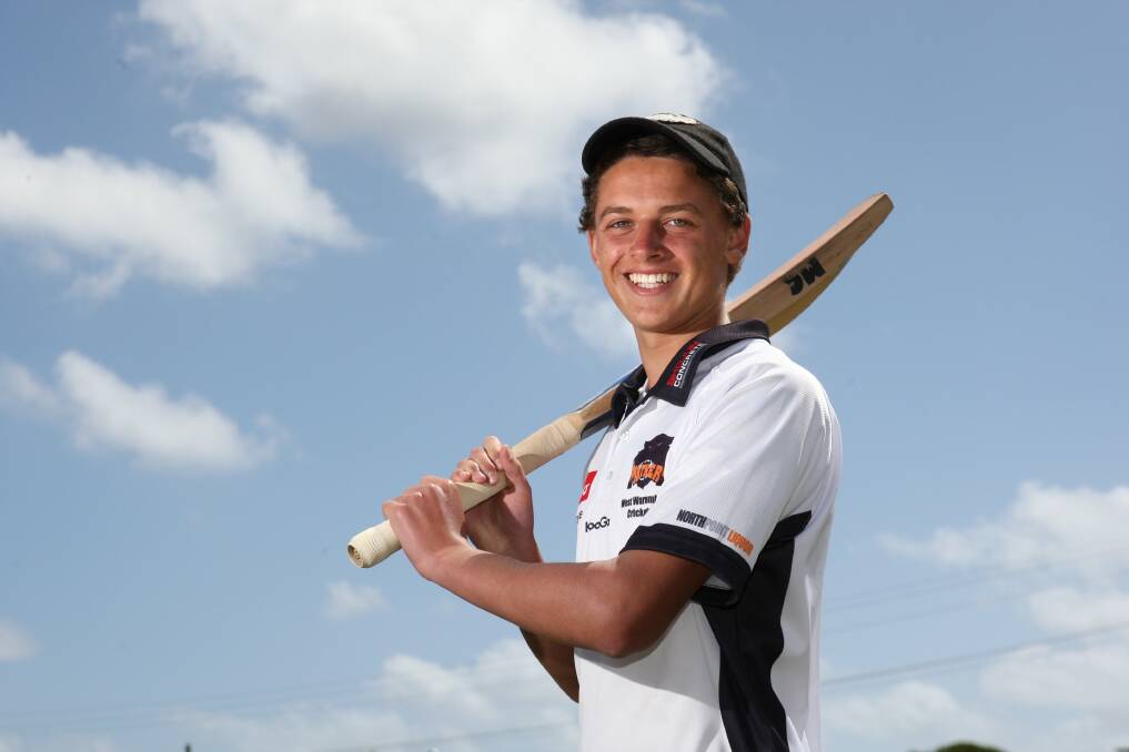 Ben Threlfall made 100 for West Warrnambool on Saturday.  He is the youngest player in more than 50 years to score a division one ton. 