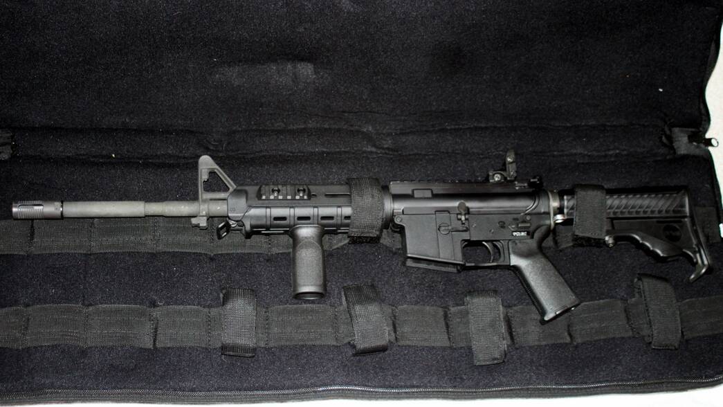 An AR15 assault rifle. File photo. Photo: FLICKR