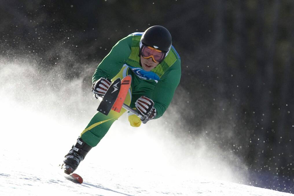 Camperdown’s Cameron Rahles-Rahbula will come out of retirement to compete at the Sochi Winter Paralympics. Picture: AP