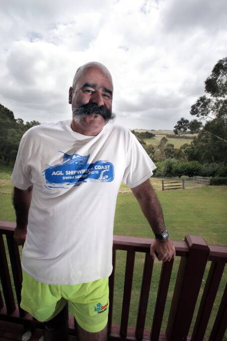 Colin Whiting will hit the water at Port Fairy tomorrow as part of the Shipwreck Coast Swim Series.