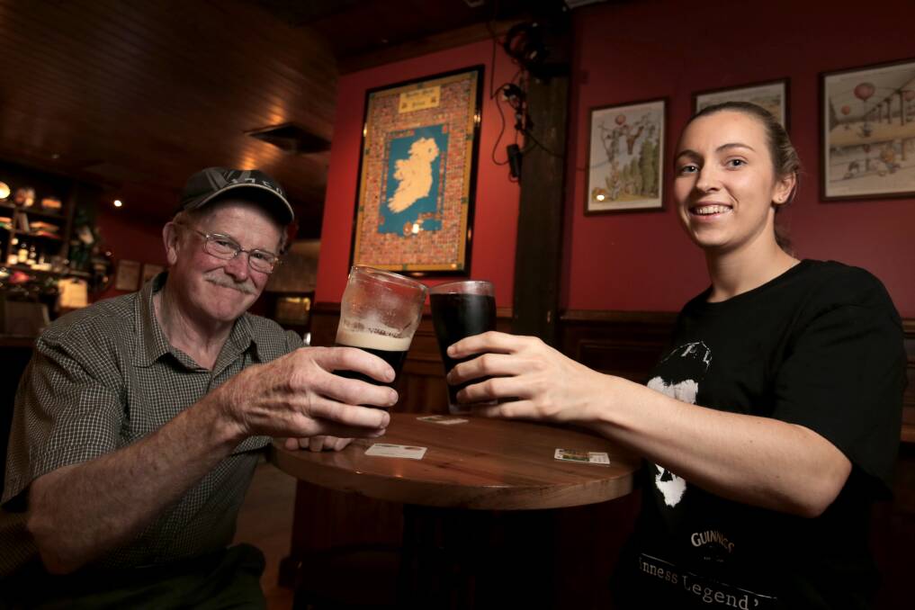 Seanchai regular and Guinness enthusiast Bernie O’Keeffe is about to make his first trip to Ireland to explore his family history, accompanied by friend Belinda Allan. 