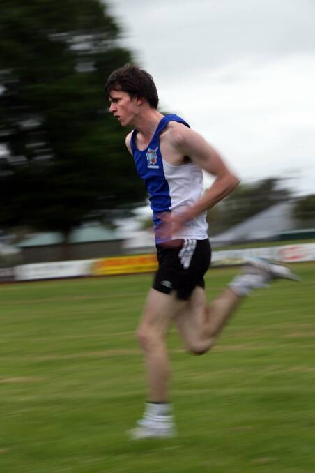 Dermott O’Connor, 17, will compete in both the Warrnambool and Terang gifts this weekend. 