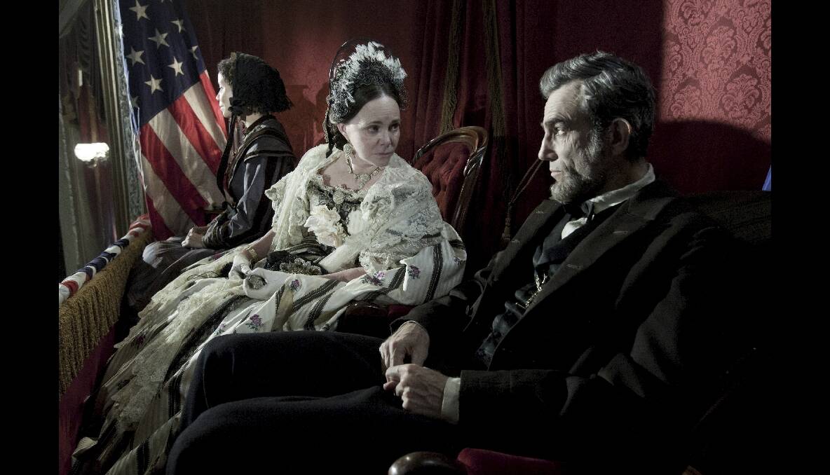 Sally Field and Daniel Day-Lewis star in Lincoln.