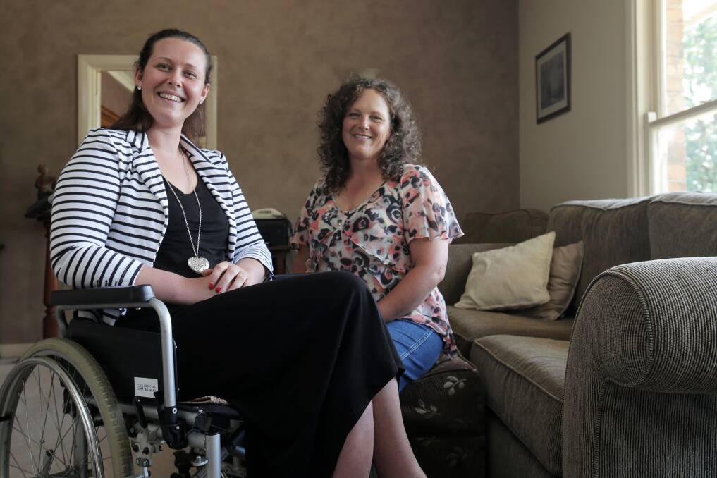 The tortuous path to a Lyme disease diagnosis has been a shared journey for Sheridan Jones (left)and her mother Vicki Jones. 