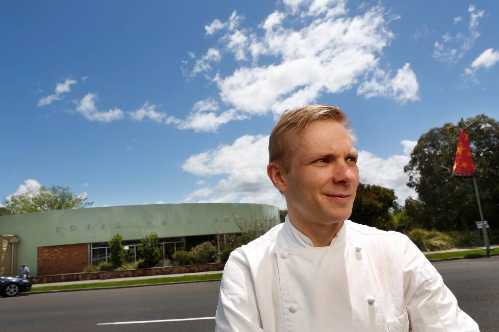 Royal Mail Hotel executive chef Robin Wickens: new direction.