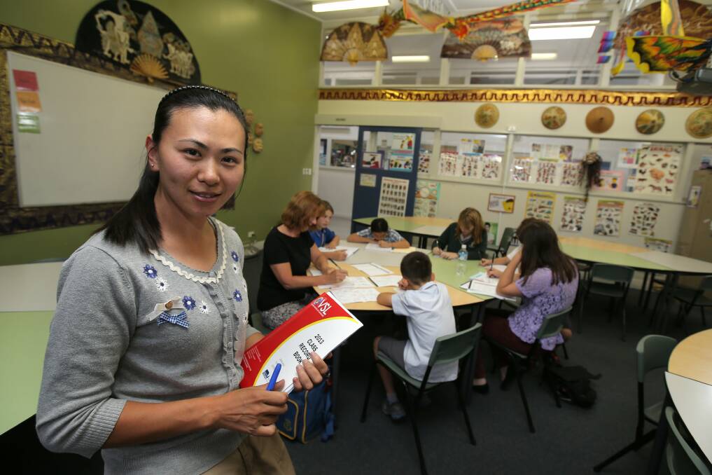 Chinese language teacher Anna Han fears for the future of her class in Warrnambool. 