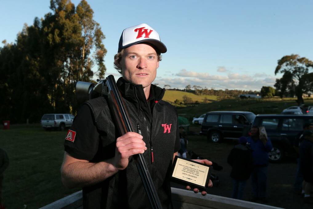 Rowville shooter Brenton Irons now has a national open title to his name after giving away shooting seven years ago.
