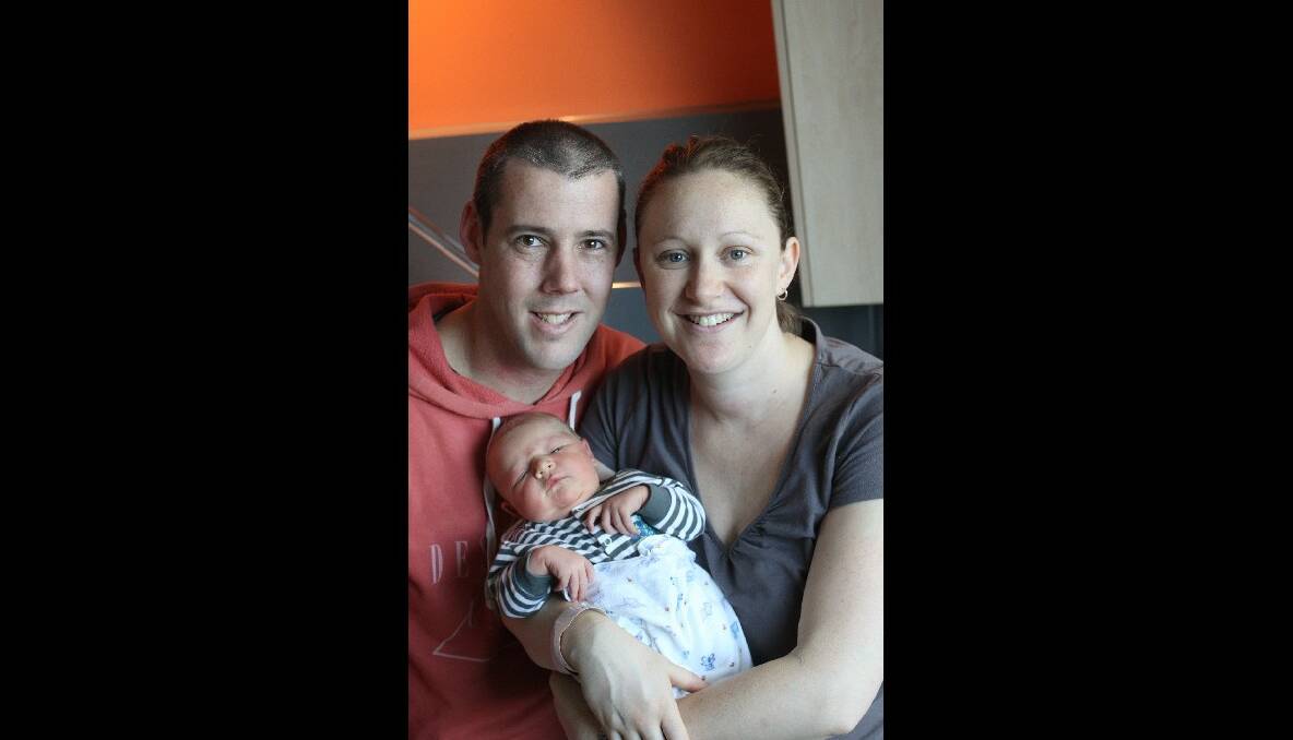 Luke and Julie Rogers, of Warrnambool, have a son Kyson Anthony Rogers. Kyson was born on June 30 and is a brother for Ebony, 4. 