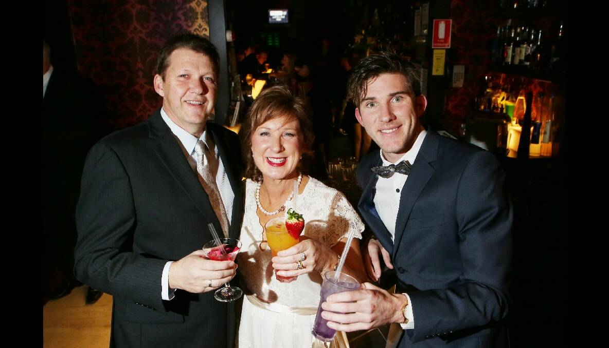 Event organiers (from left) Darryl Porter, Susie Porter and Alister Porter. Picture: LEANNE PICKETT