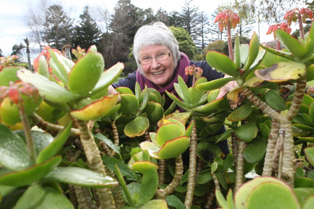 Jenny Bardsley is appealing for volunteers to help maintain the heritage-listed Fletcher Jones gardens. 