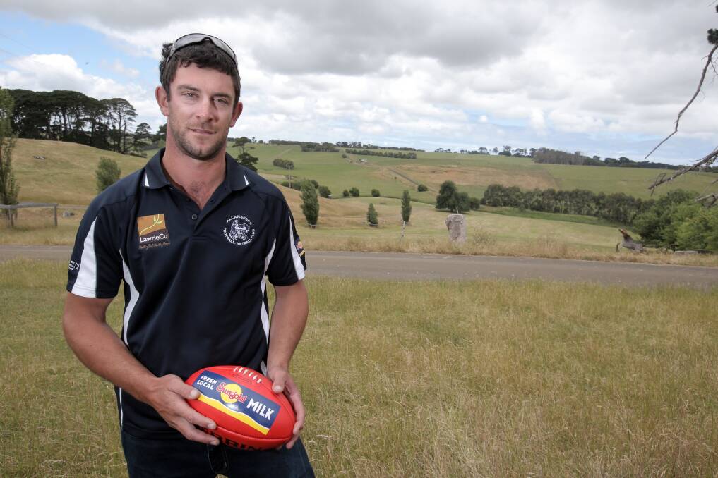 Allansford recruit Justin Nowell is set to end a two-year break from football after signing with the Cats. 