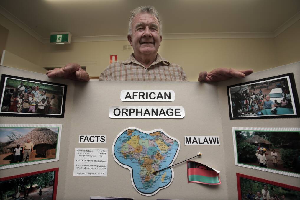 Pastor Gary Gale from the All Nations Church has been raising funds for orphans and widows in the African nation of Malawi.