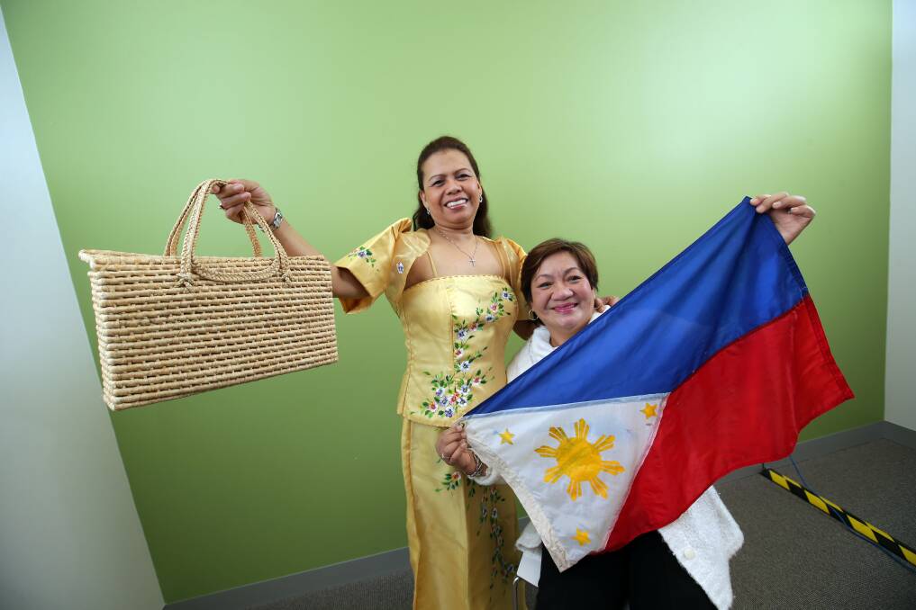Roditha Trotter (left) and Emmy McDonough can’t wait for tomorrow night’s Philippines Independence Day celebrations. 