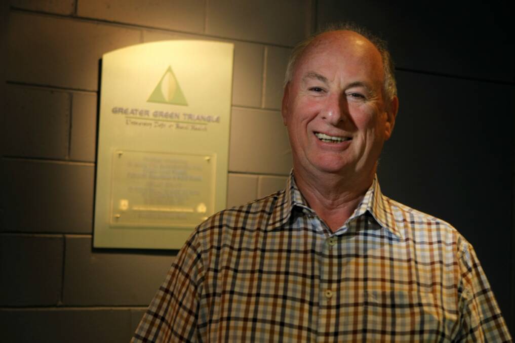 Greater Green Triangle University department of rural health director James Dunbar: acknowledged. 