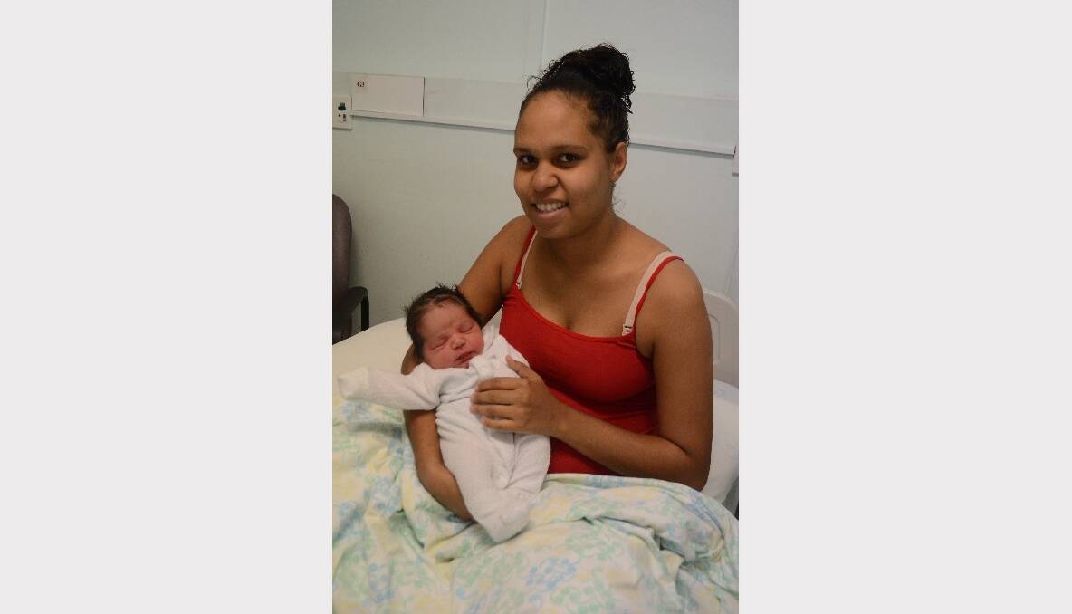 Brandon Marley Andrew James Johnstons was born at Moree hospital on July 22, weighing nine pounds and 9lb, 11oz. He is the second child or Biaca Wells and Brandon Johnston and a yonger brother to Jylah.