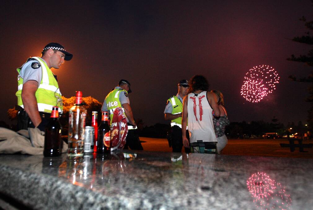 Police were pleased with the general behaviour in the south-west on New Year's Eve. Photo: DAMIAN WHITE