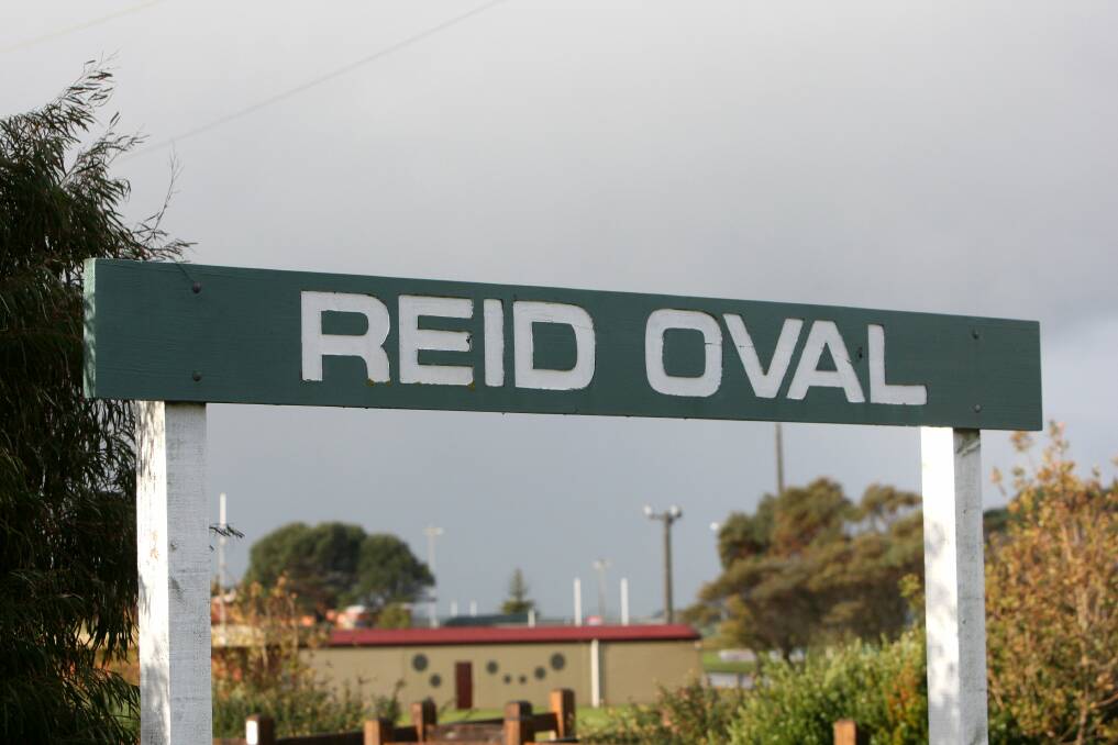 Reid Oval will have AFL-standard change rooms as part of a $600,000 upgrade