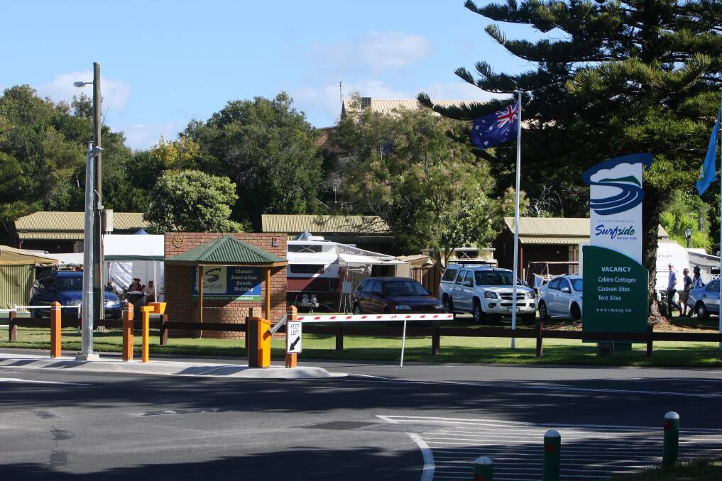 A wristband trial at Warrnambool's surfside caravan parks on New Year's Eve has been hailed a success. Photo: AAARON SAWALL