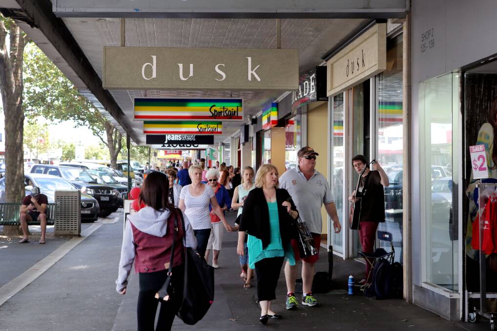 A Warrnambool retailer has called for the city to become a hub for weekend trade. Photo: LEANNE PICKETT