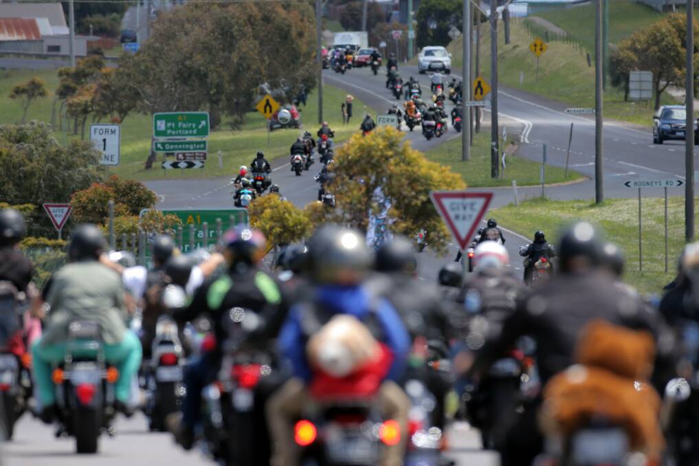 More than 240 bikes hit the road for the annual Warrnambool Motorcycle Toyrun, carrying hundreds of Christmas gifts to the Salvation Army’s Warrnambool corps.  